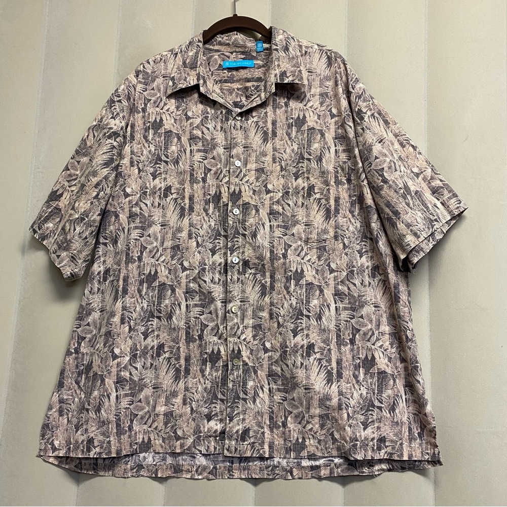Tori Richard Men’s Button Front Shirt 2XL XXL Hawaiian 100% Cotton Lawn Vacation